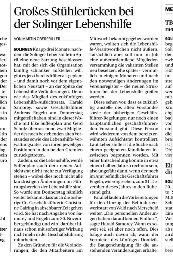 Solinger Morgenpost 07.06.2024